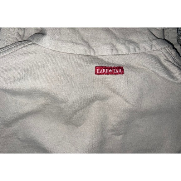 Hard tail tan  active/ athleisure long sleeve zipper hooded sz s - Picture 7 of 7